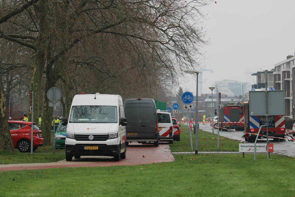 Persoon heeft gaskraan opengedraait arrestatieteam aanwezig