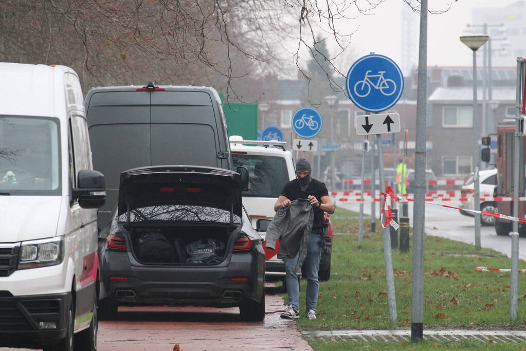 Persoon heeft gaskraan opengedraait arrestatieteam aanwezig