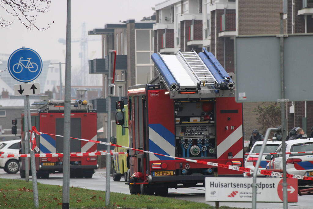 Persoon heeft gaskraan opengedraait arrestatieteam aanwezig