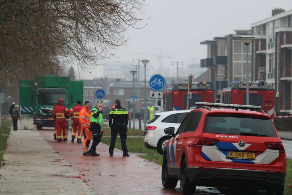 Persoon heeft gaskraan opengedraait arrestatieteam aanwezig