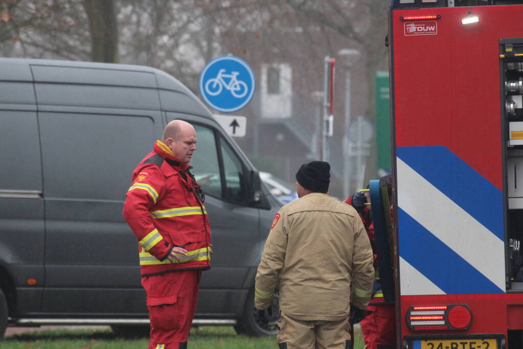 Persoon heeft gaskraan opengedraait arrestatieteam aanwezig