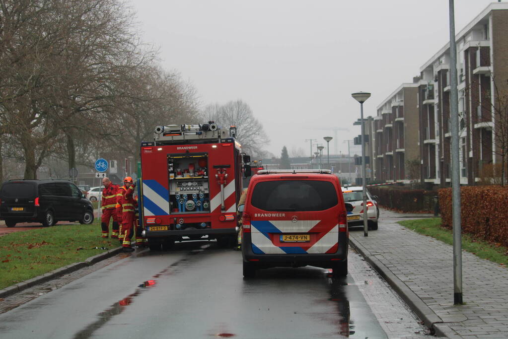 Persoon heeft gaskraan opengedraait arrestatieteam aanwezig