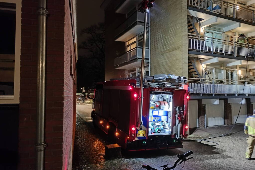 Woningbrand door vergeten pannetje