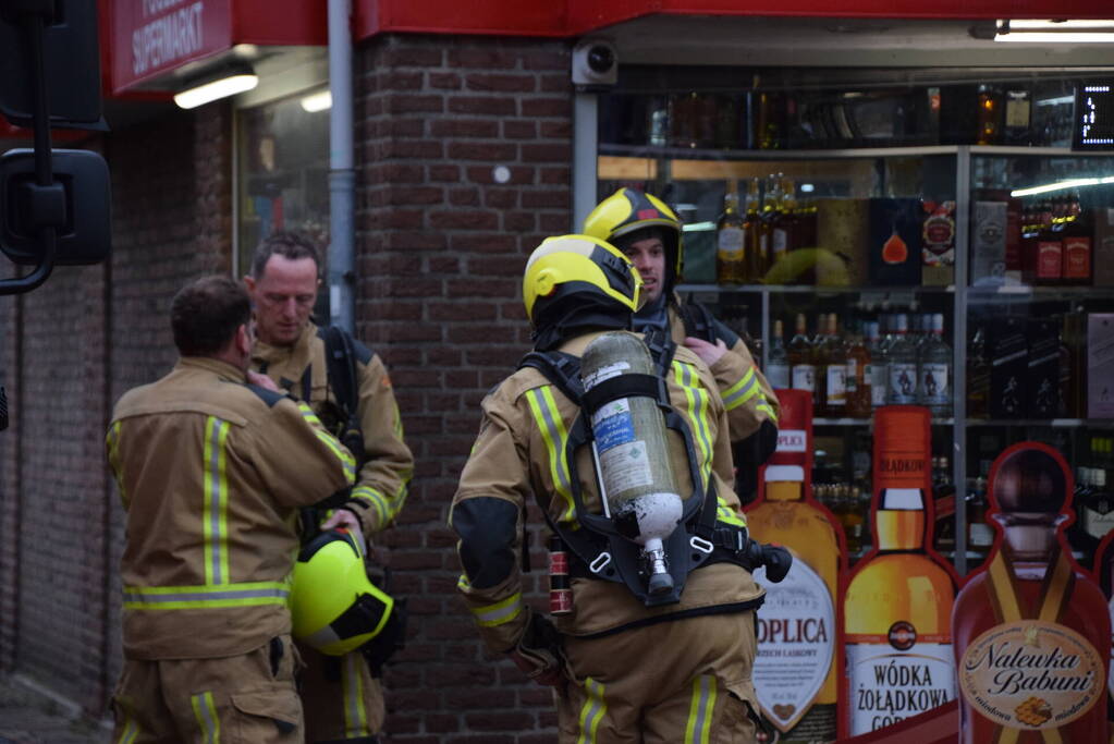 Brand in meterkast snel geblust