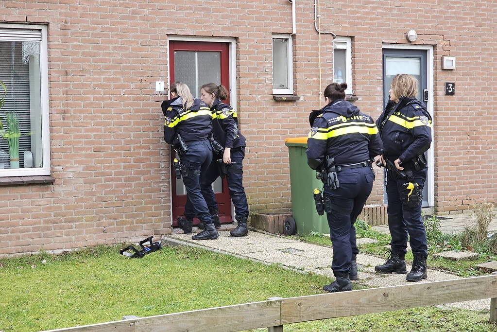 Hennepplantage aangetroffen in woning