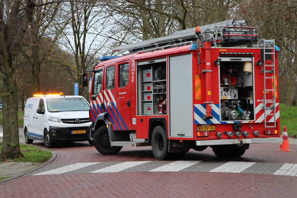 Gaslekkage door aanleg van glasvezel