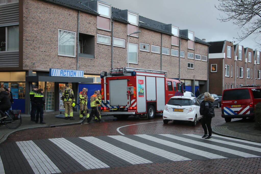 Action ontruimd na vreemde lucht