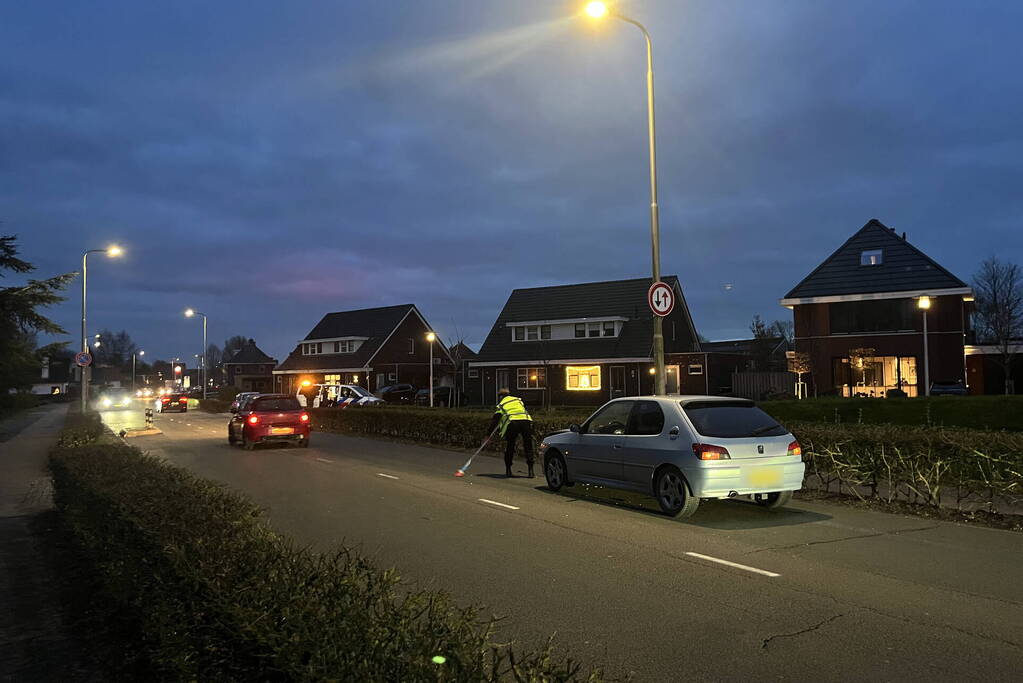 Twee auto's beschadigd bij ongeval