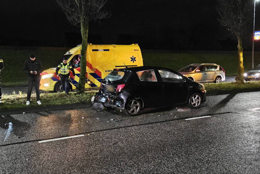 Flinke schade bij kop-staartbotsing