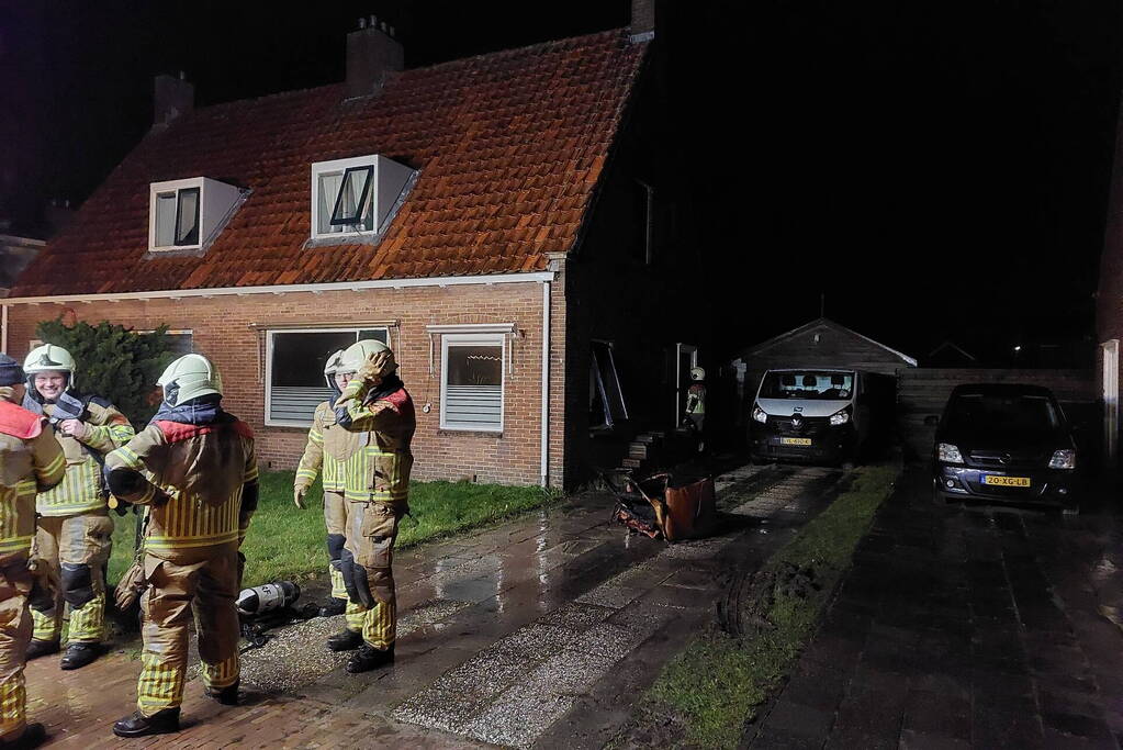 Elektrische stoel vat vlam in woning