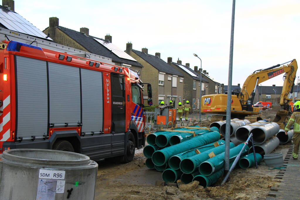 Woningen ontruimd wegens forse gaslekkage