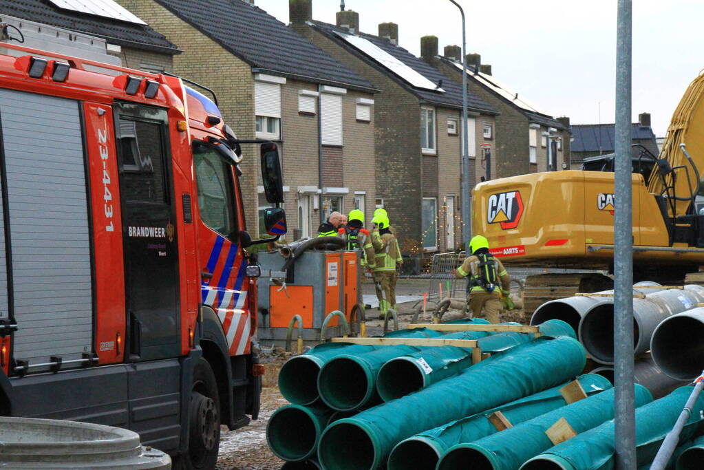 Woningen ontruimd wegens forse gaslekkage