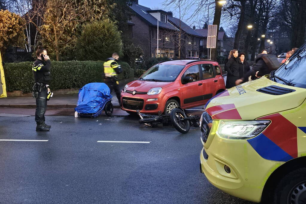 Gewonden en verkeerschaos na aanrijding