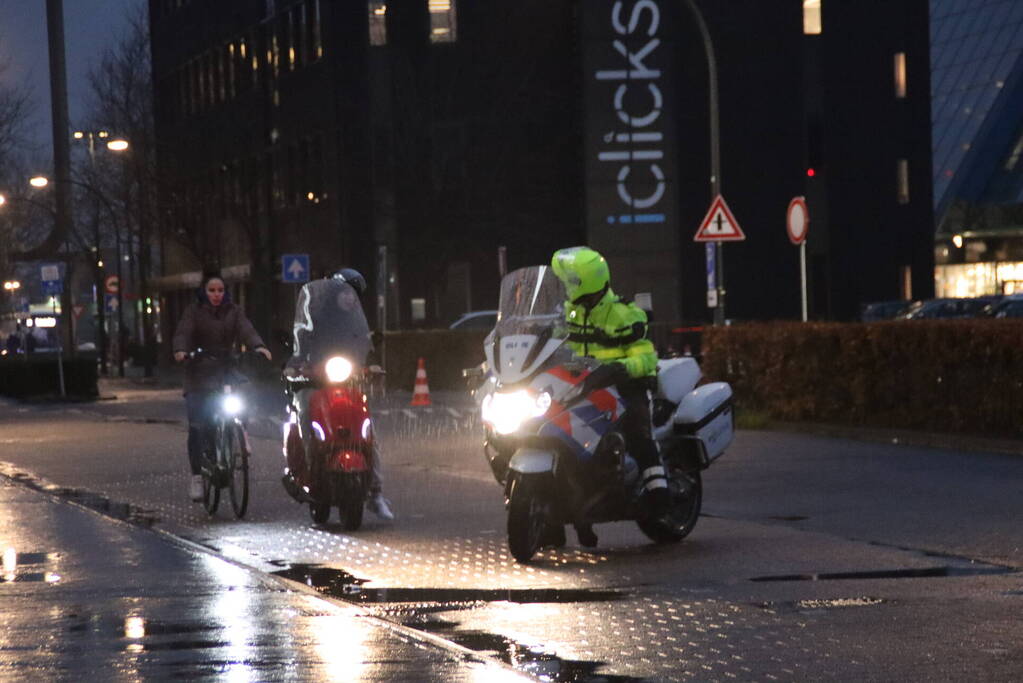 Politie houdt verkeerscontrole