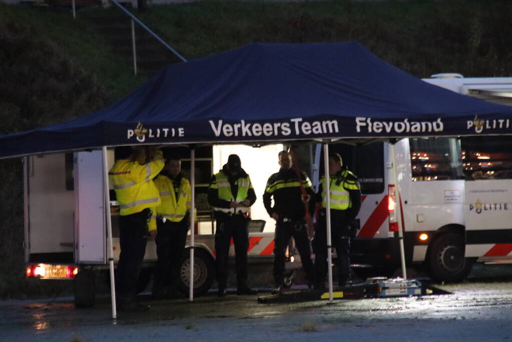 Politie houdt verkeerscontrole