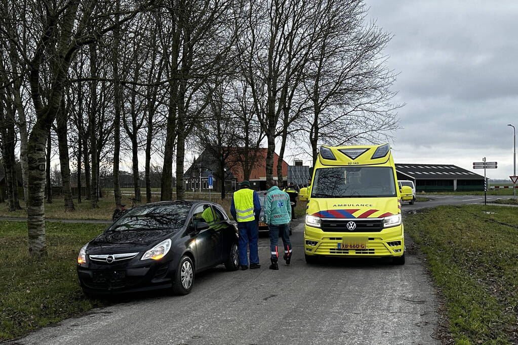 Gewonde bij kop-staartbotsing