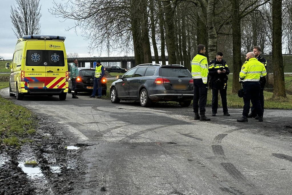 Gewonde bij kop-staartbotsing