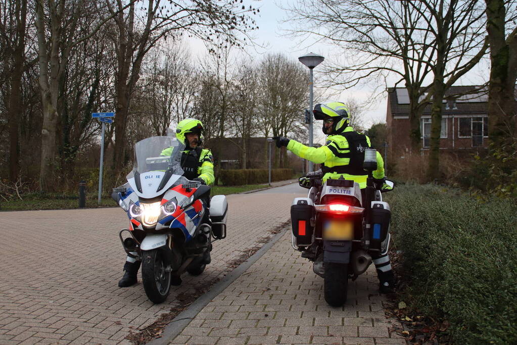 Veel politie aanwezig vanwege verdachte situatie