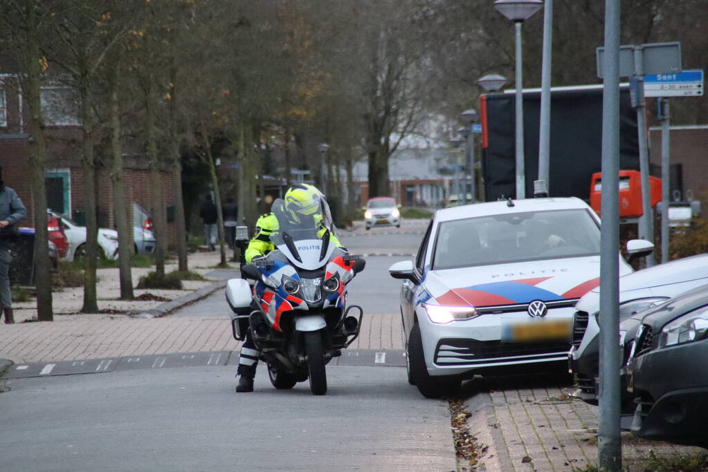 Veel politie aanwezig vanwege verdachte situatie