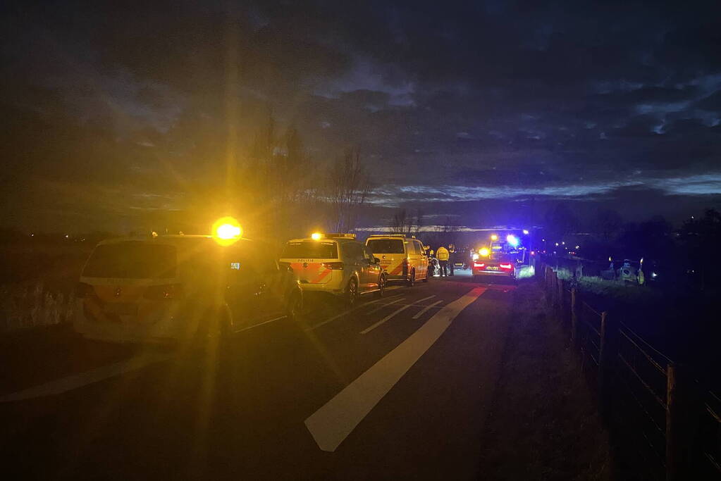 Motorrijdster overleden bij ongeval