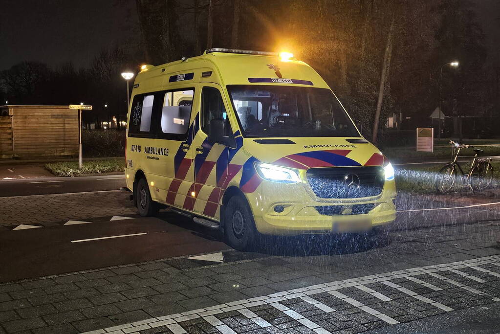 Fietser gewond bij aanrijding met auto