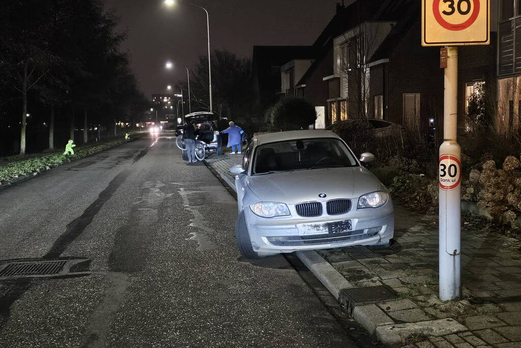 Fietser gewond bij aanrijding met auto