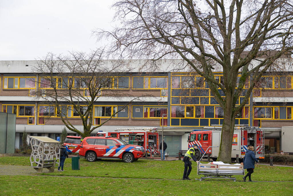 Zorgcentrum ontruimd door brandmelding