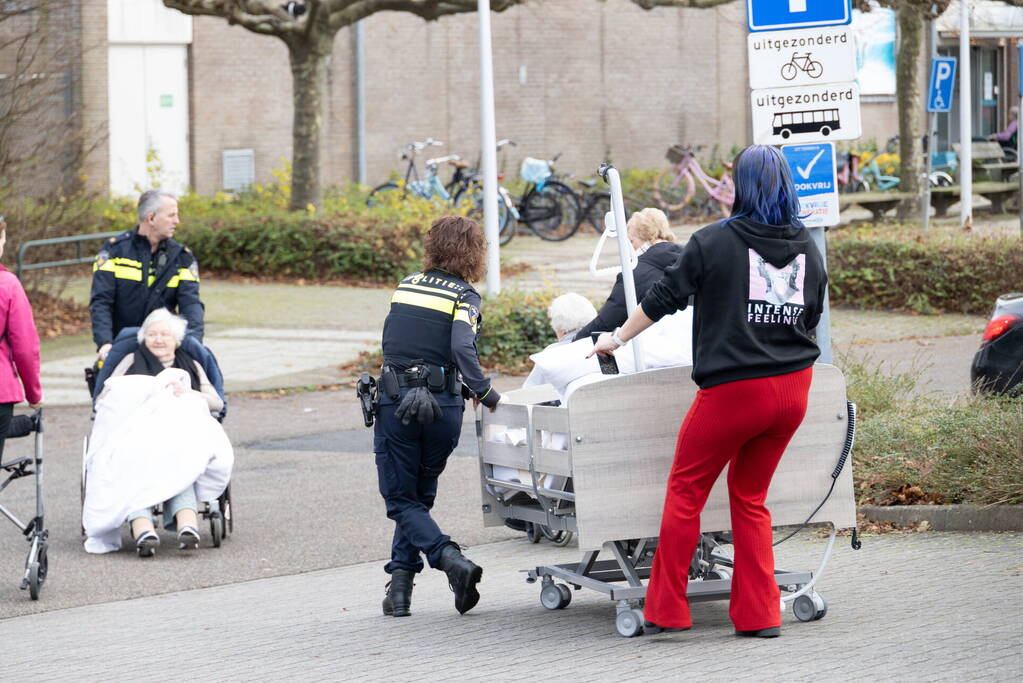 Zorgcentrum ontruimd door brandmelding