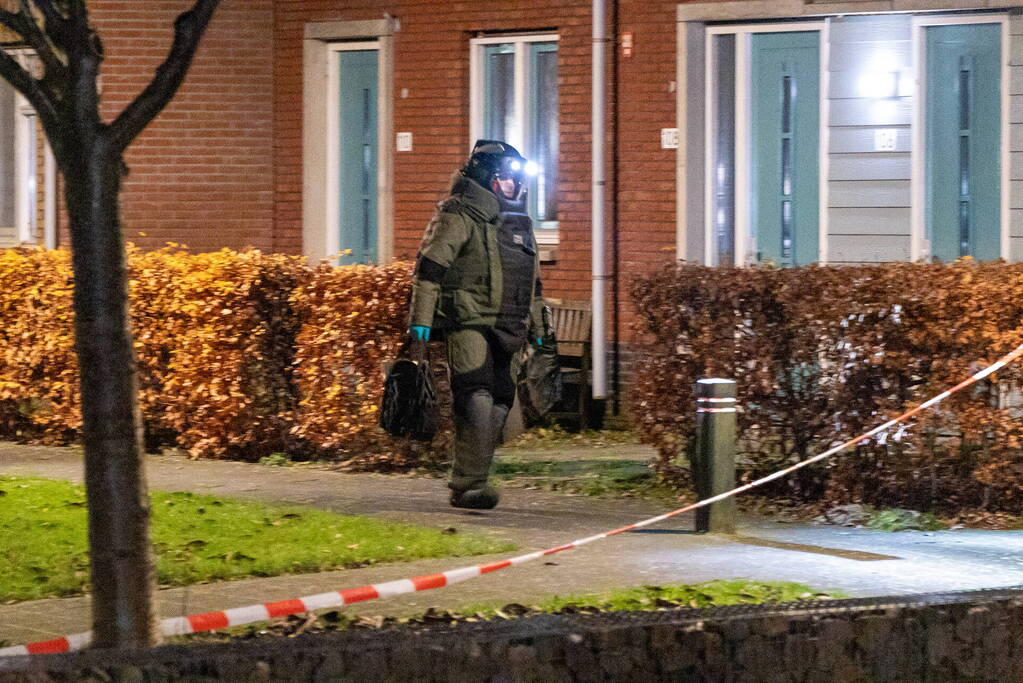 Woningen ontruimd na explosie