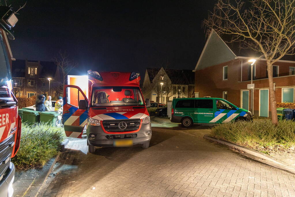 Woningen ontruimd na explosie