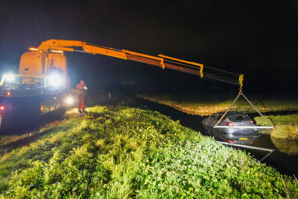 Bestuurder aangehouden na eenzijdig ongeval