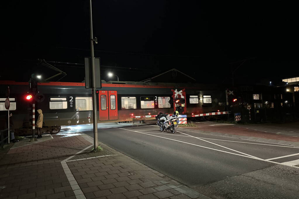 Trein komt bijna in aanrijding met persoon