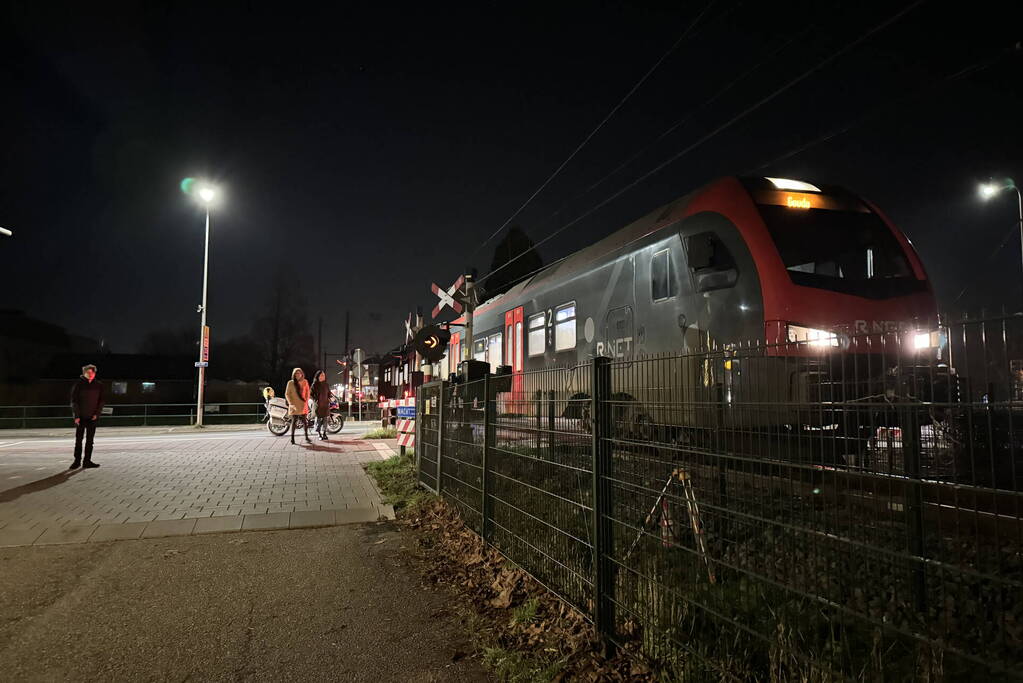 Trein komt bijna in aanrijding met persoon