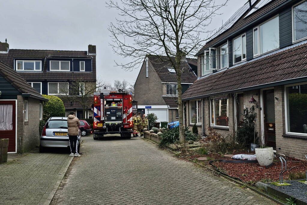 Woning vol rook door brand in pelletkachel