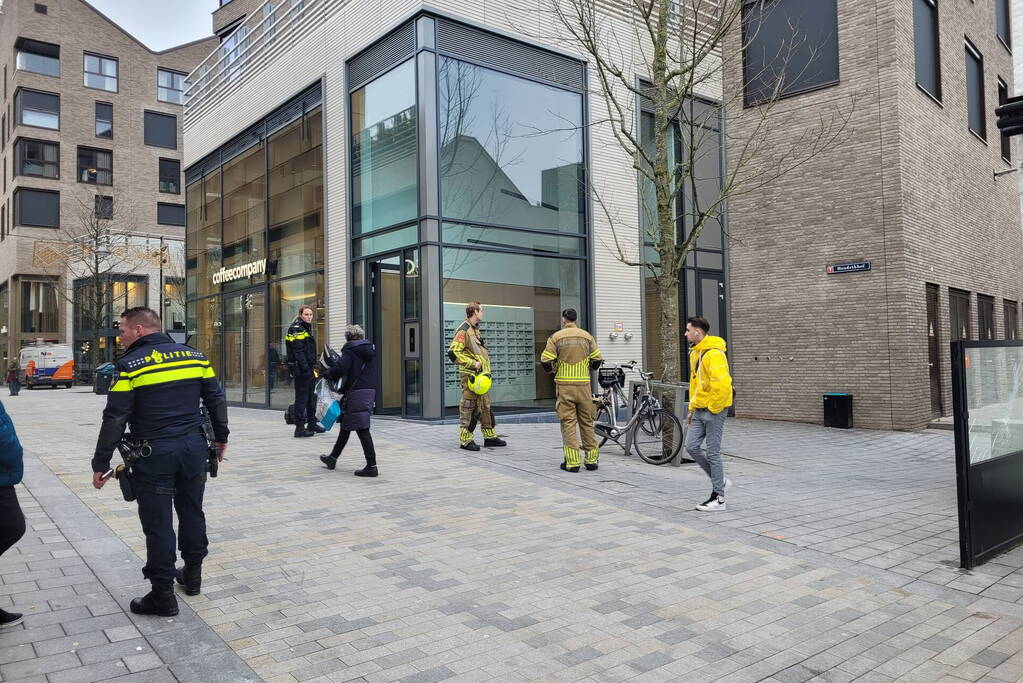 Brand in appartementencomplex snel onder controle