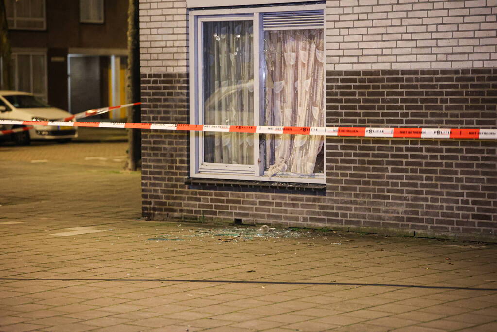 Woning beschadigd door explosief