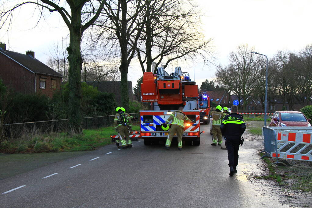 Brandweer heeft schoorsteenbrand snel onder controle