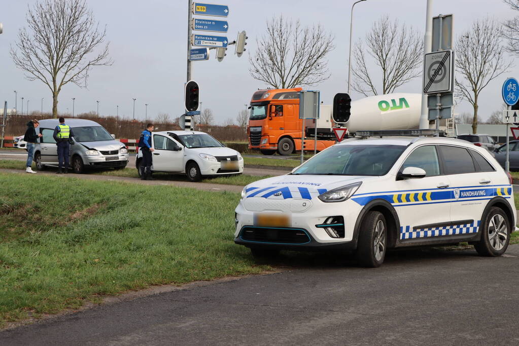 Blikschade na kop-staartbotsing