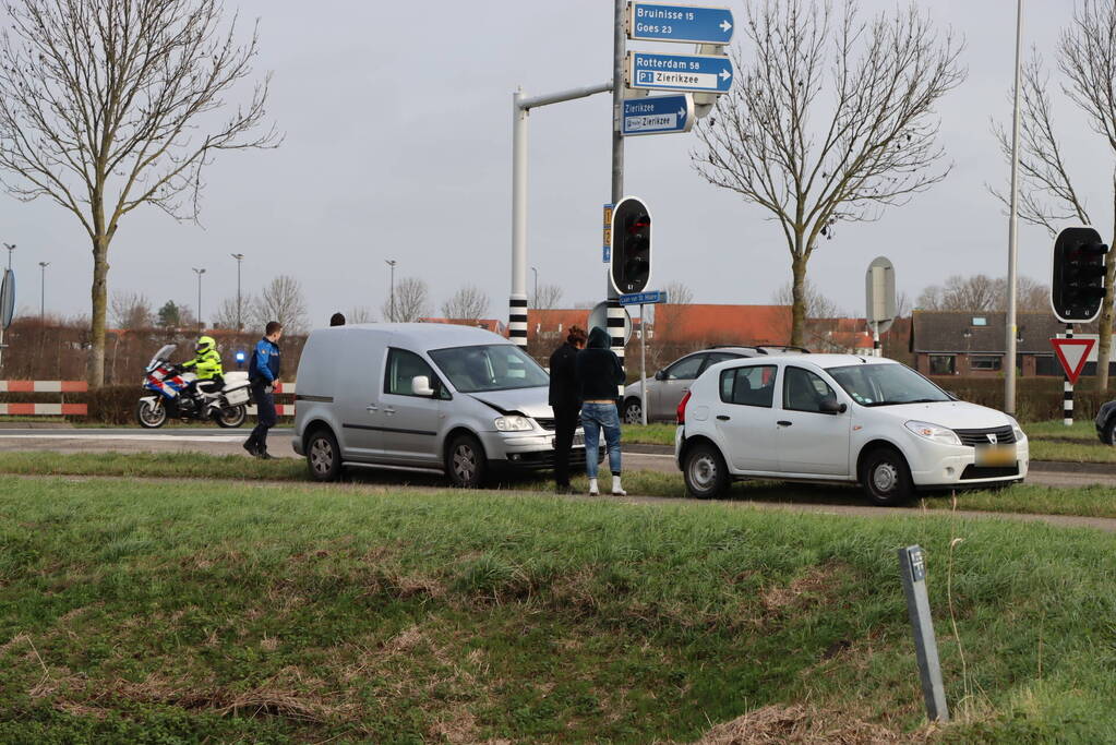 Blikschade na kop-staartbotsing