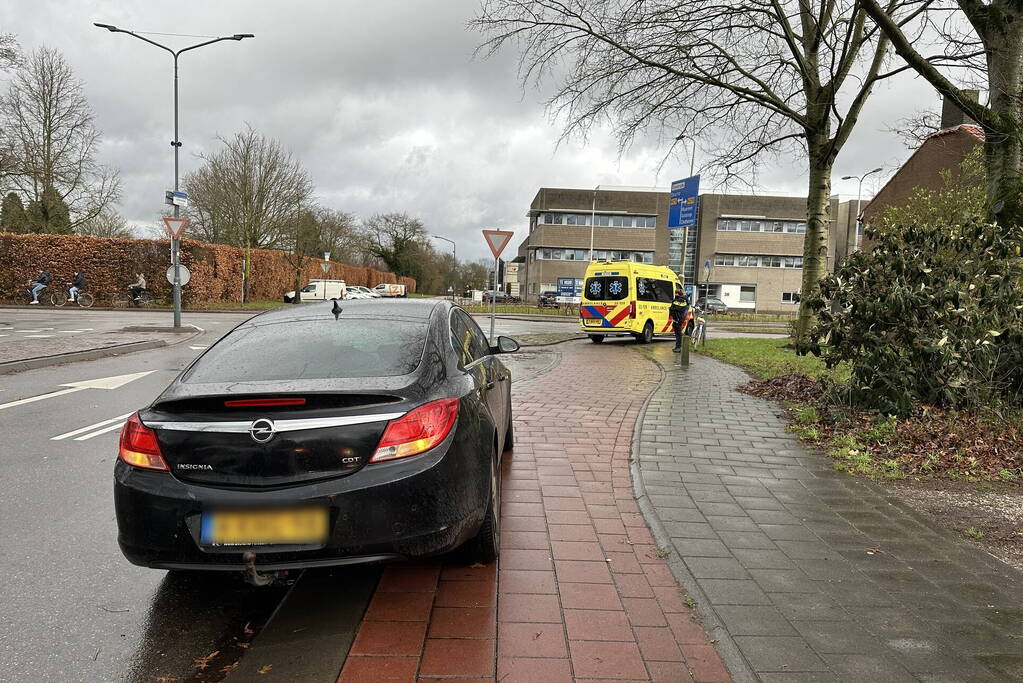 Fietser aangereden door automobilist