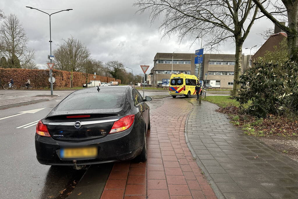 Fietser aangereden door automobilist