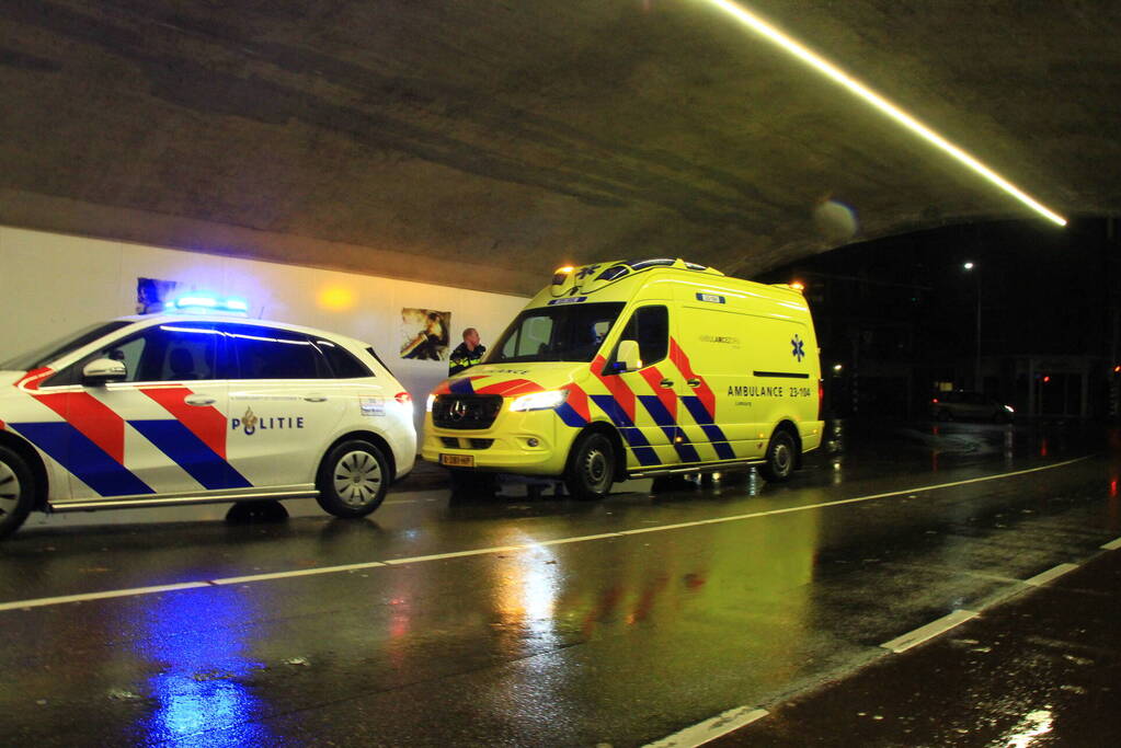 Fietser gewond na val door gladheid