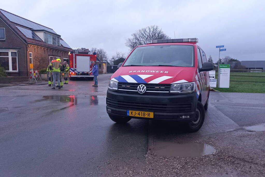 Gaslekkage door graafwerkzaamheden