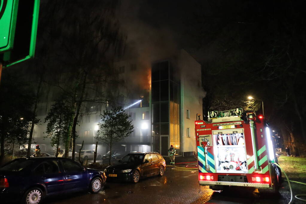 Veel schade door uitslaande brand