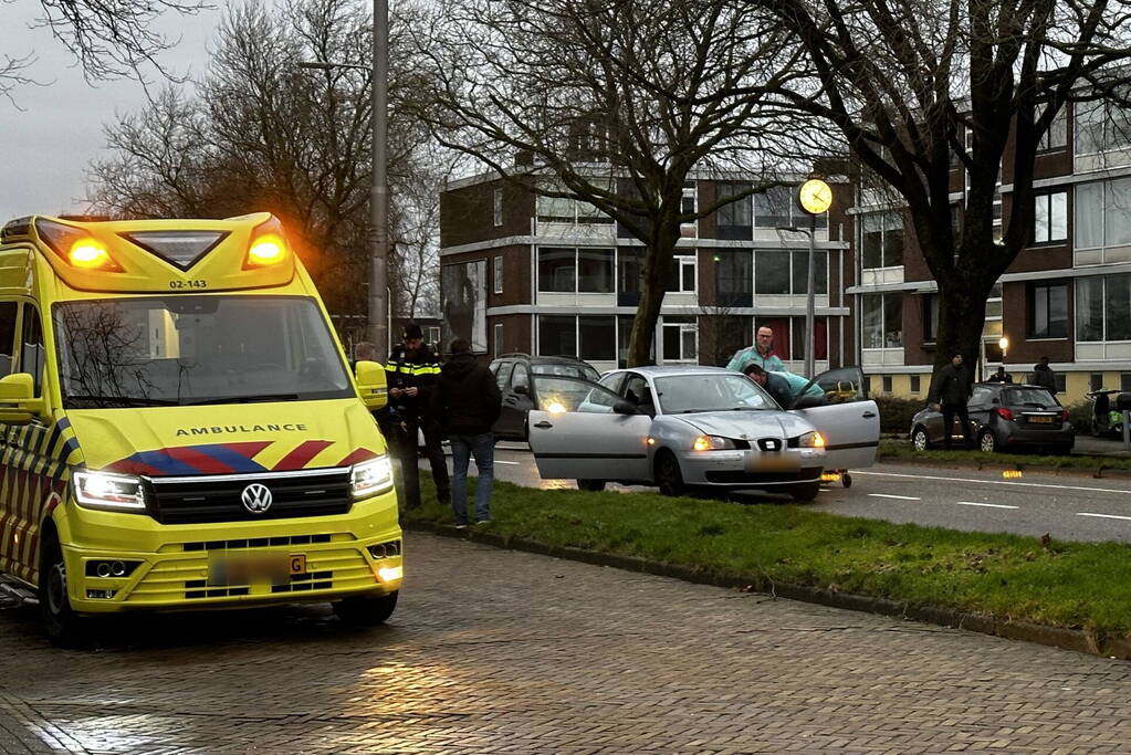 Drie voertuigen betrokken bij ongeval