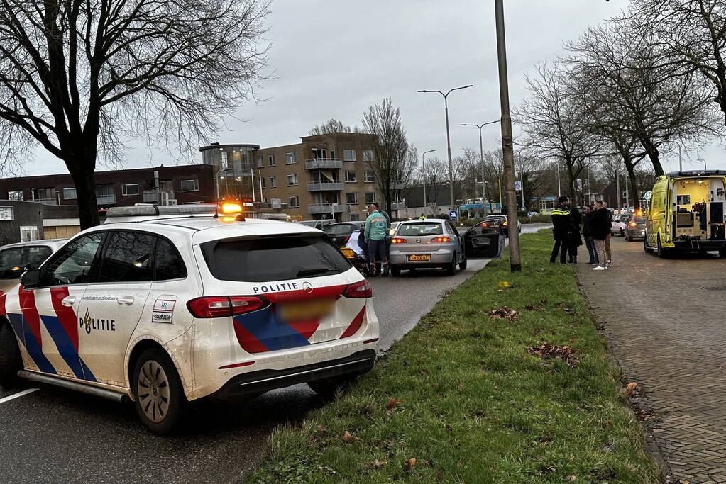 Drie voertuigen betrokken bij ongeval