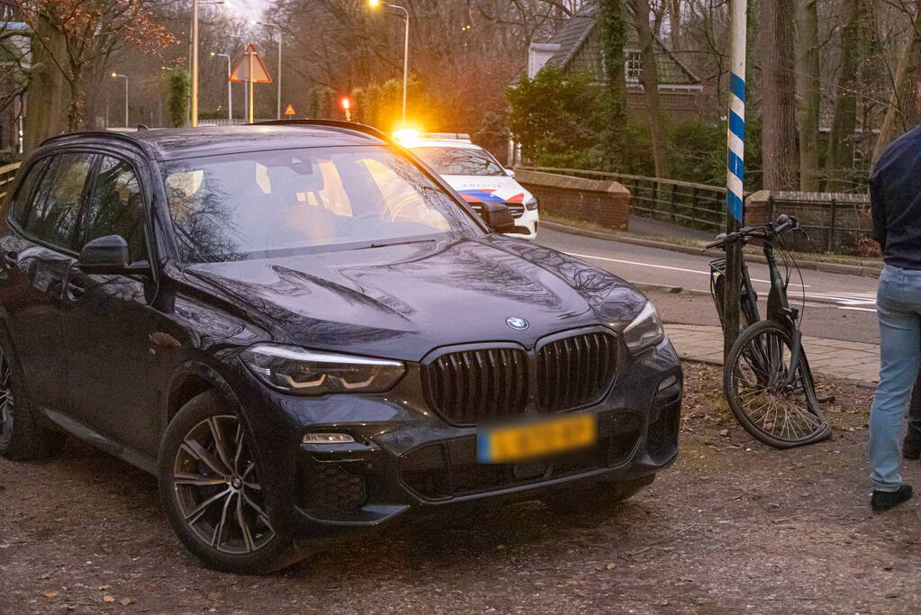 Fietser gewond bij botsing met automobilist