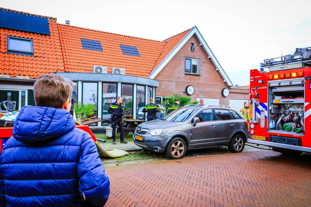 Brand in woning snel geblust