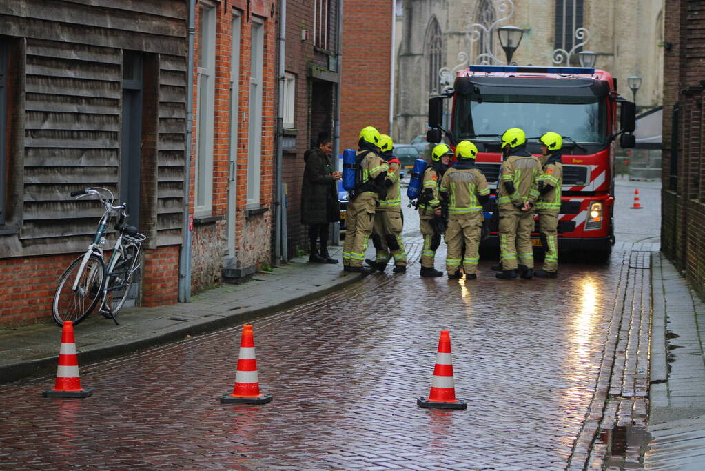 Vergeten pan op fornuis zorgt voor rookontwikkeling