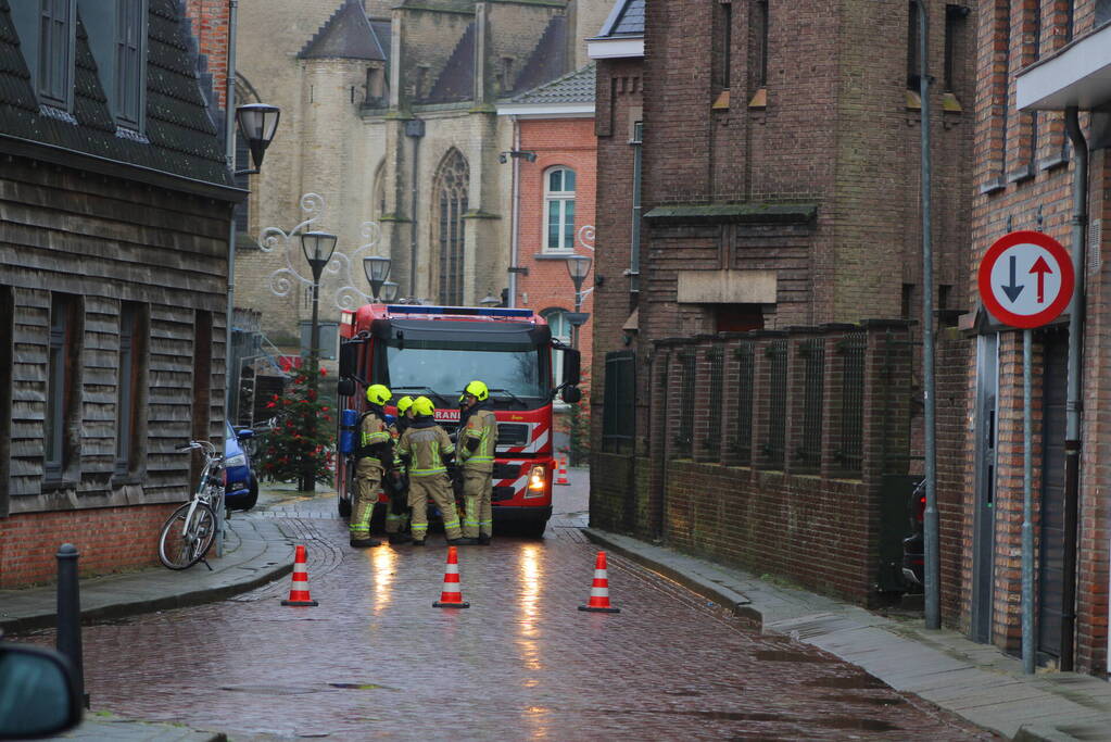 Vergeten pan op fornuis zorgt voor rookontwikkeling